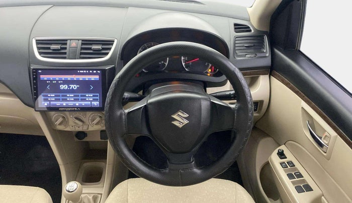 2015 Maruti Swift Dzire VXI, Petrol, Manual, 73,547 km, Steering Wheel Close Up