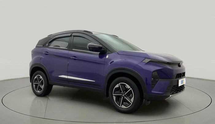 2023 Tata NEXON FEARLESS PURPLE 1.2 REVOTRON 6 MT, Petrol, Manual, 22,955 km, Right Front Diagonal