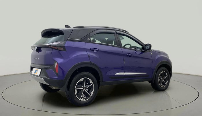 2023 Tata NEXON FEARLESS PURPLE 1.2 REVOTRON 6 MT, Petrol, Manual, 22,955 km, Right Back Diagonal