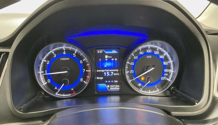 2022 Maruti Baleno ZETA PETROL 1.2, Petrol, Manual, 38,448 km, Odometer Image