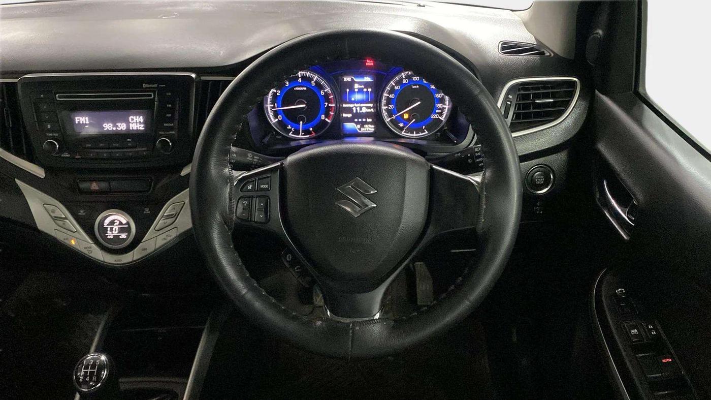 2016 Maruti Baleno ZETA PETROL 1.2, Petrol, Manual, 24,323 km, Steering Wheel Close Up