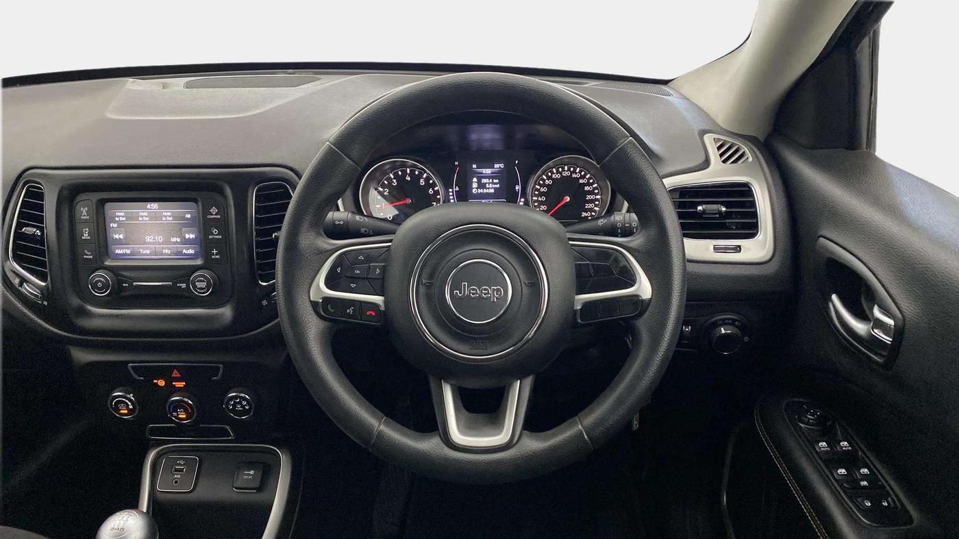 2019 Jeep Compass SPORT 1.4 PETROL, Petrol, Manual, 27,885 km, Steering Wheel Close Up