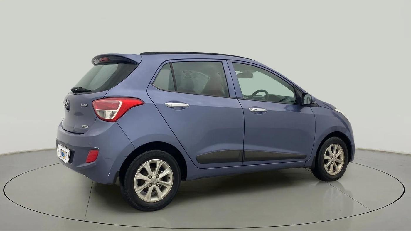 2015 Hyundai Grand i10 ASTA AT 1.2 KAPPA VTVT, Petrol, Automatic, 88,387 km, Right Back Diagonal