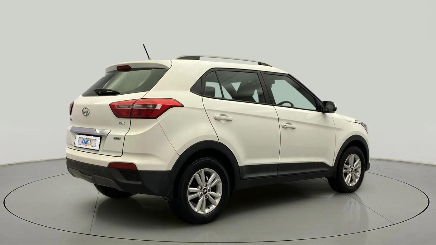 2017 Hyundai Creta SX 1.6 DIESEL, Diesel, Manual, 94,834 km, Right Back Diagonal