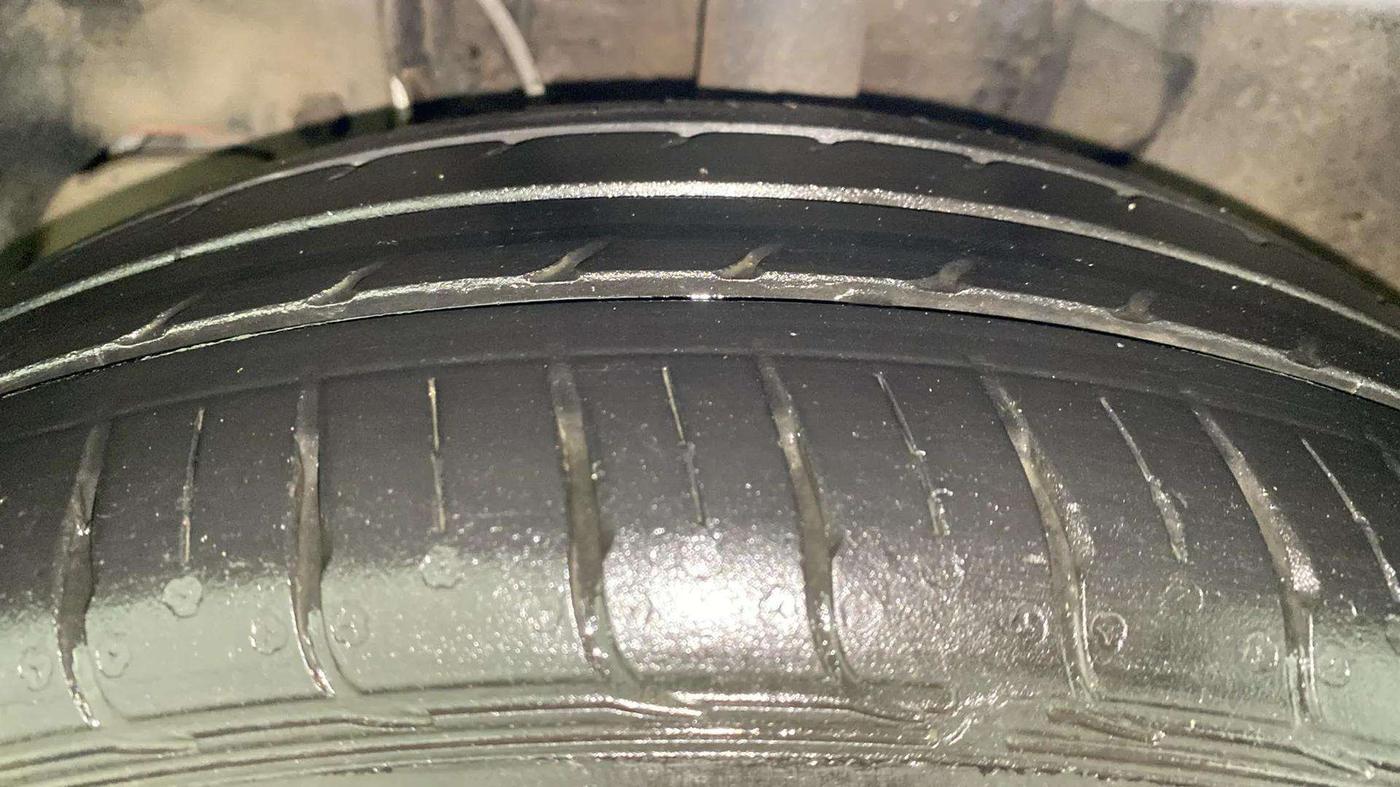 2023 Tata TIAGO NRG XZ MT, Petrol, Manual, 18,291 km, Left Front Tyre Tread