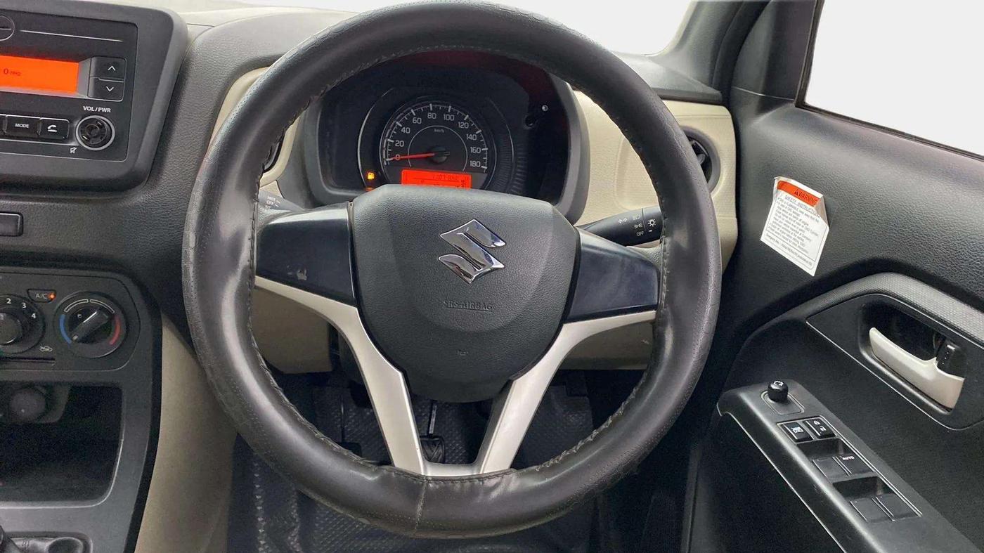 2022 Maruti New Wagon-R VXI CNG 1.0, CNG, Manual, 76,635 km, Steering Wheel Close Up