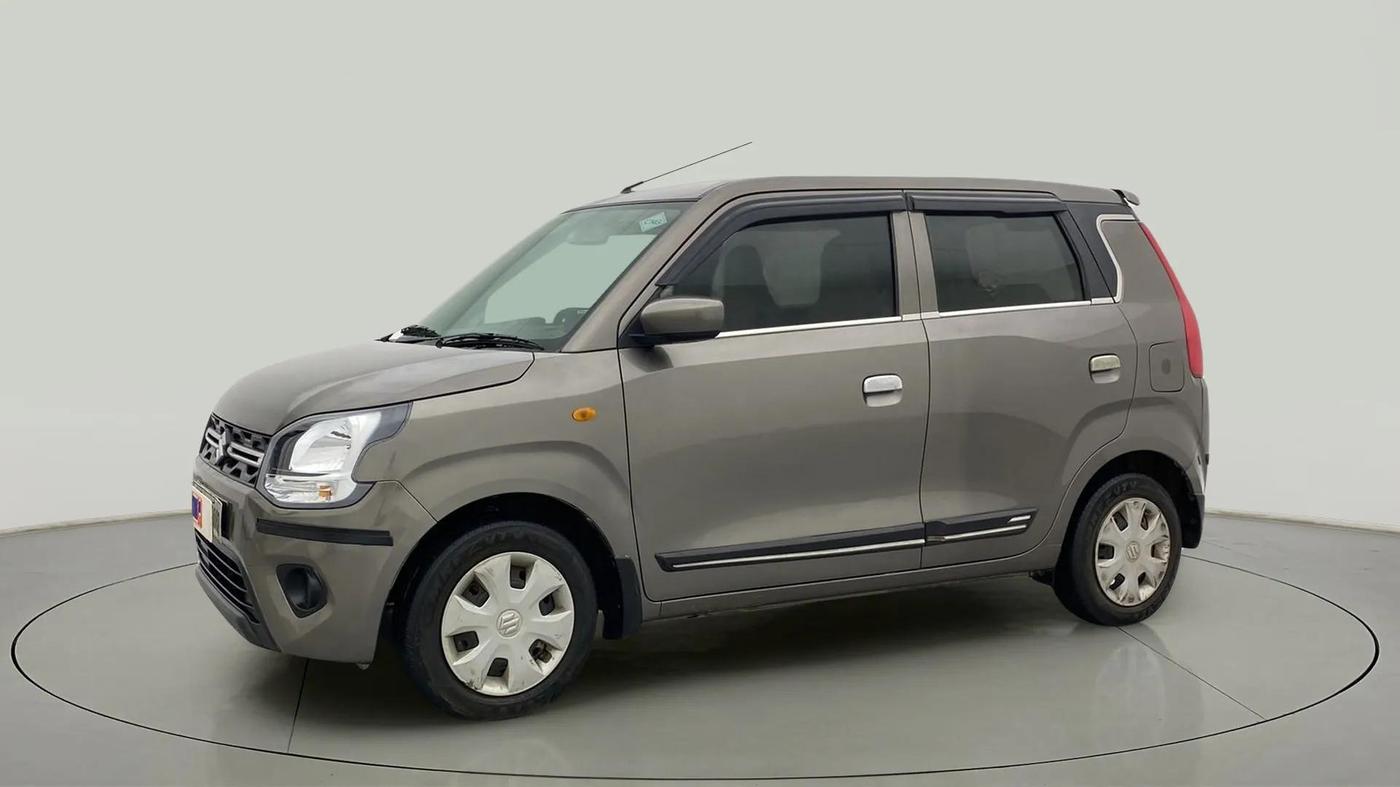 2022 Maruti New Wagon-R VXI CNG 1.0, CNG, Manual, 76,635 km, Left Front Diagonal
