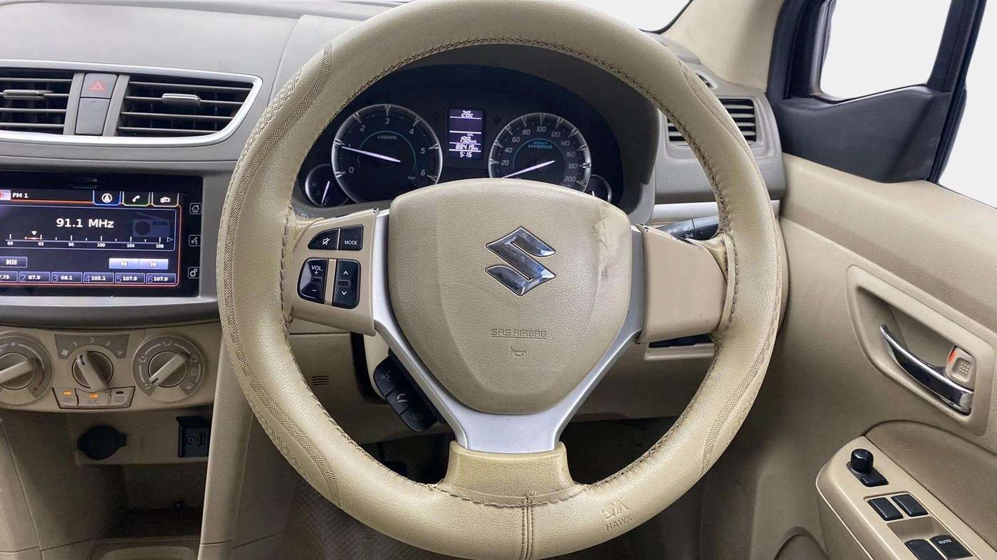 2017 Maruti Ertiga ZDI + SHVS, Diesel, Manual, 88,654 km, Steering Wheel Close Up