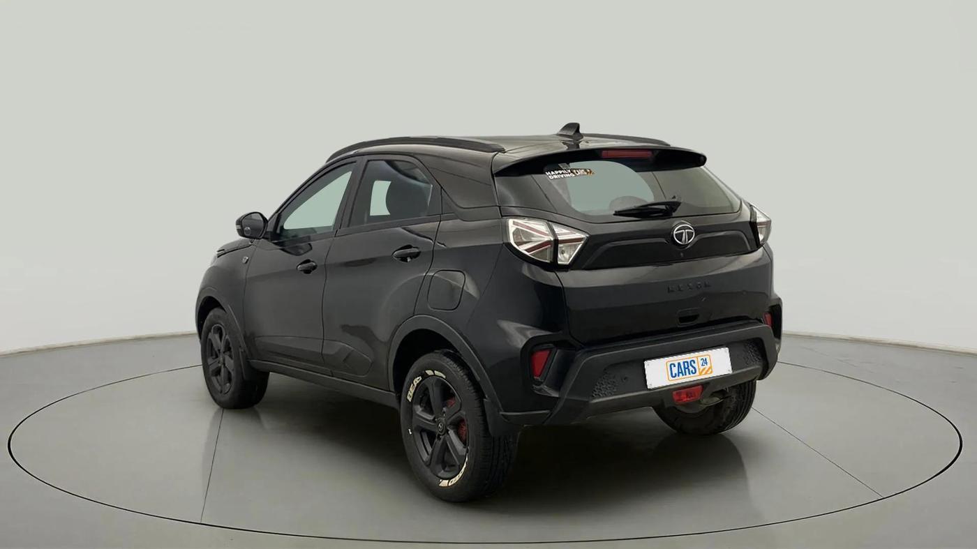 2023 Tata NEXON XZ PLUS PETROL SUNROOF DARK EDITION, Petrol, Manual, 13,627 km, Left Back Diagonal