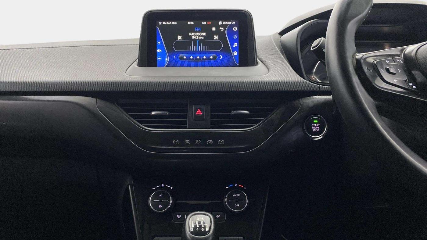 2023 Tata NEXON XZ PLUS PETROL SUNROOF DARK EDITION, Petrol, Manual, 13,627 km, Air Conditioner