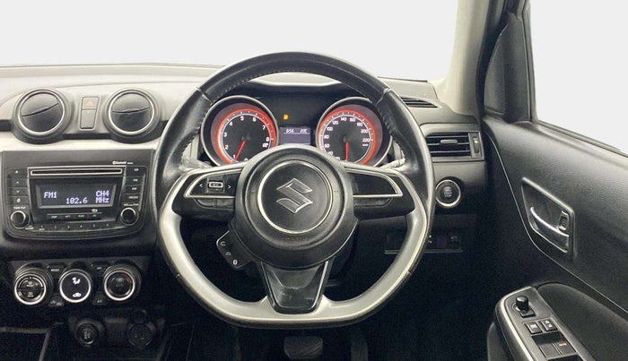 2018 Maruti Swift ZXI AMT, Petrol, Automatic, 69,418 km, Steering Wheel Close Up