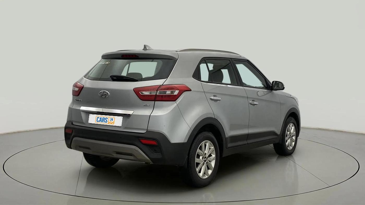 2019 Hyundai Creta SX 1.6 PETROL, Petrol, Manual, 72,864 km, Right Back Diagonal
