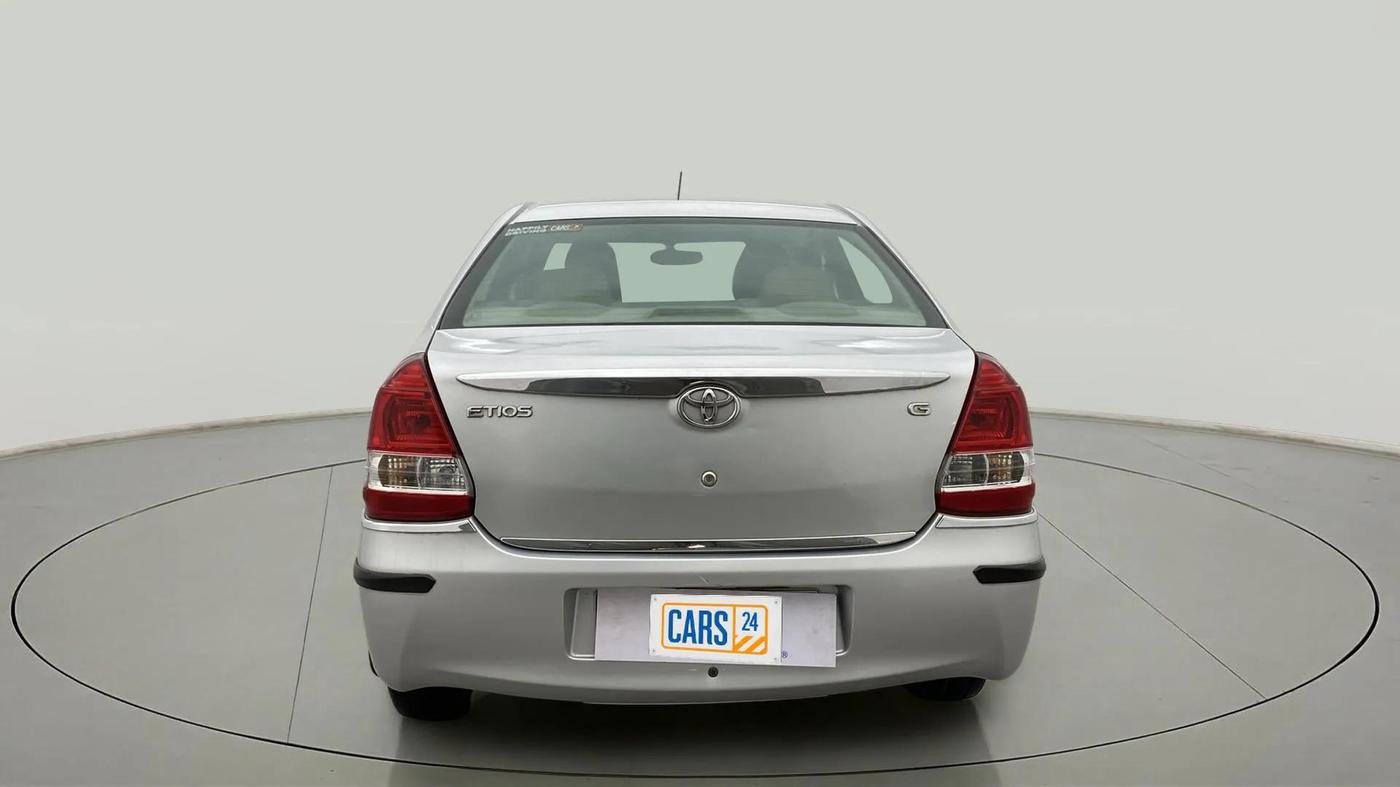 2015 Toyota Etios G, Petrol, Manual, 34,146 km, Back/Rear