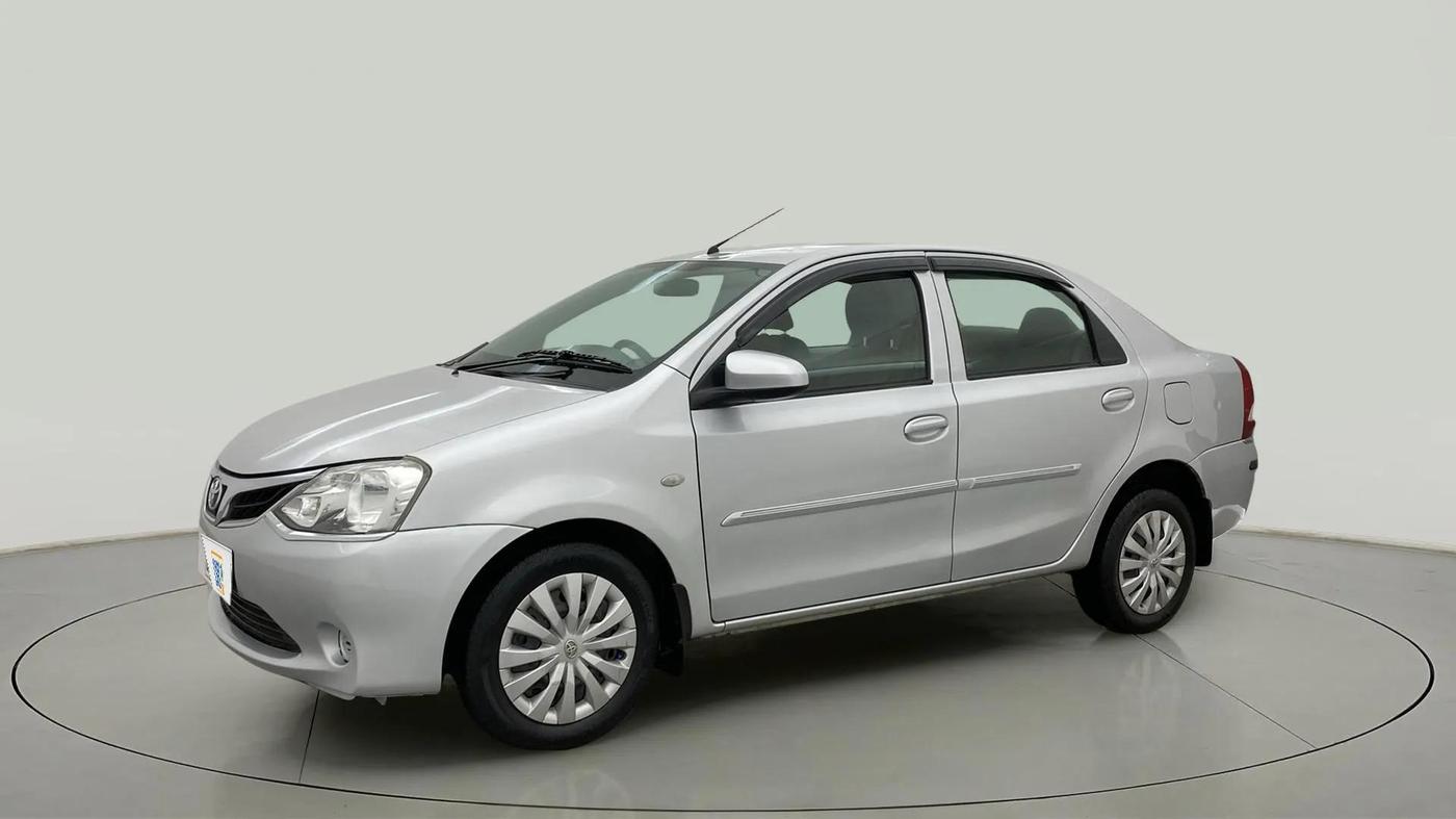 2015 Toyota Etios G, Petrol, Manual, 34,146 km, Left Front Diagonal