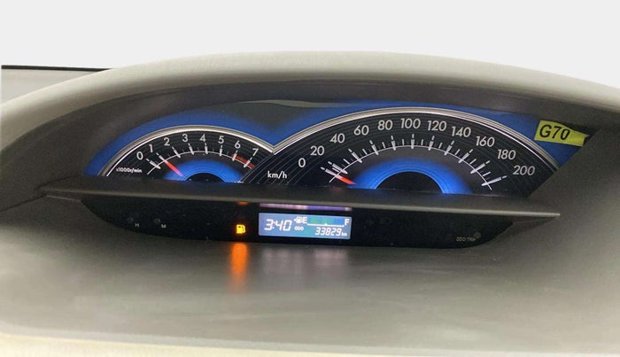 2015 Toyota Etios G, Petrol, Manual, 33,800 km, Odometer Image