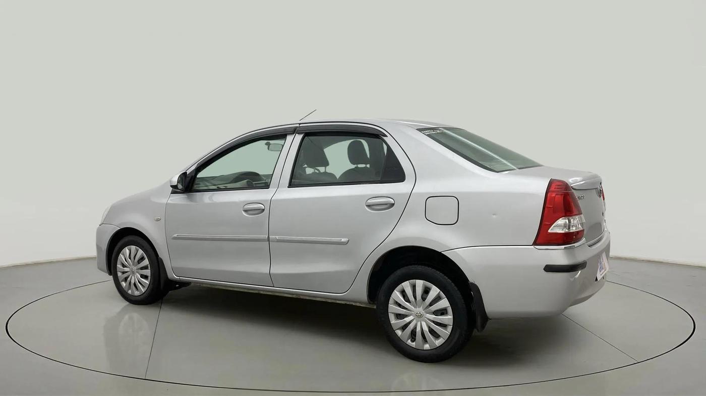 2015 Toyota Etios G, Petrol, Manual, 34,146 km, Left Back Diagonal