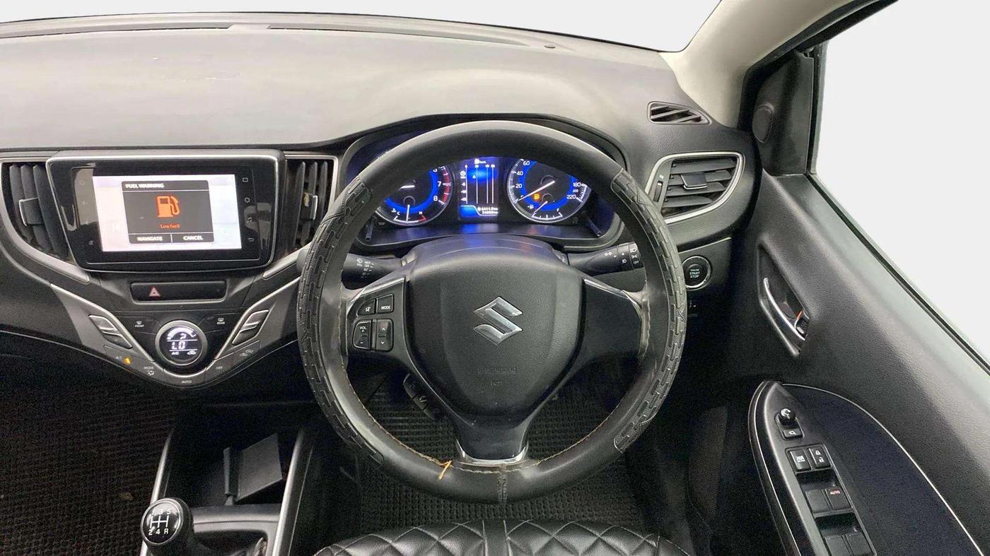 2020 Maruti Baleno ZETA PETROL 1.2, Petrol, Manual, 74,178 km, Steering Wheel Close Up