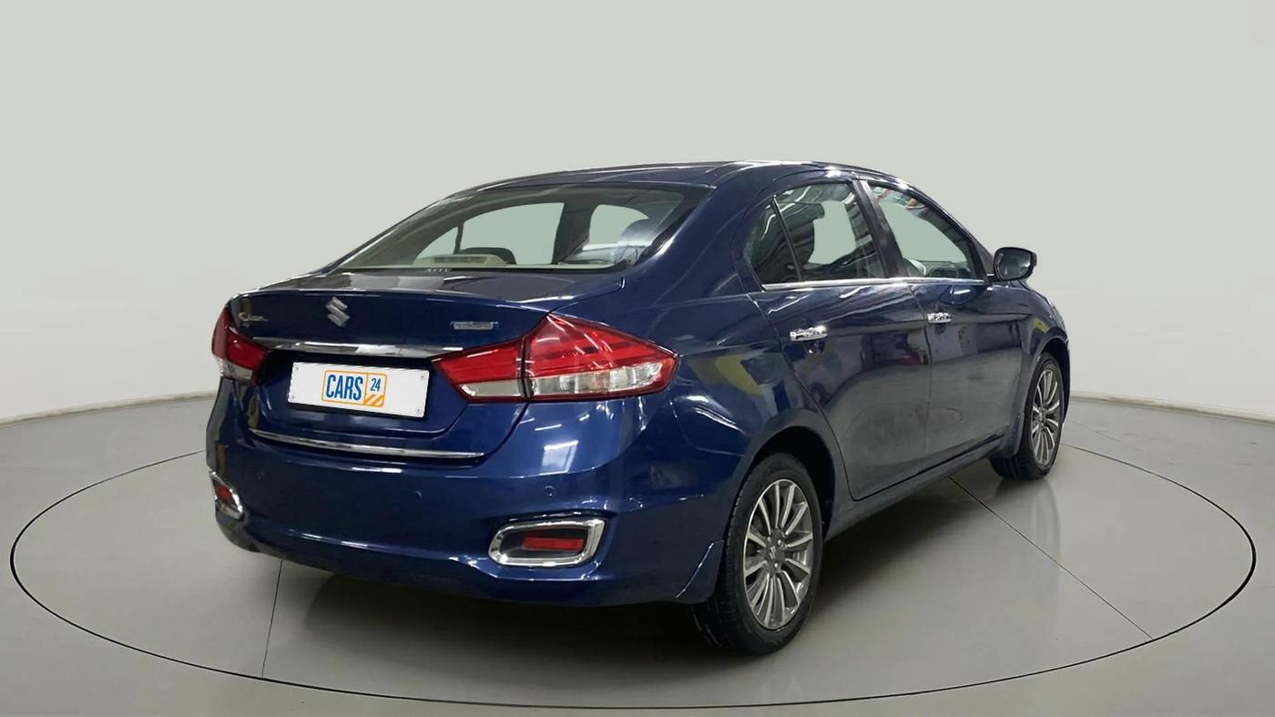 2018 Maruti Ciaz ALPHA  AT 1.5 SHVS PETROL, Petrol, Automatic, 54,710 km, Right Back Diagonal