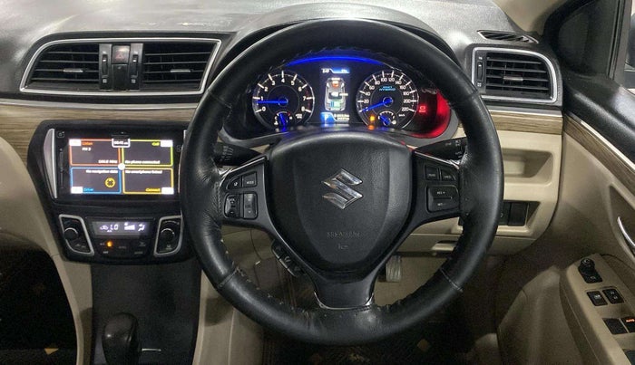 2018 Maruti Ciaz ALPHA  AT 1.5 SHVS PETROL, Petrol, Automatic, 54,517 km, Steering Wheel Close Up