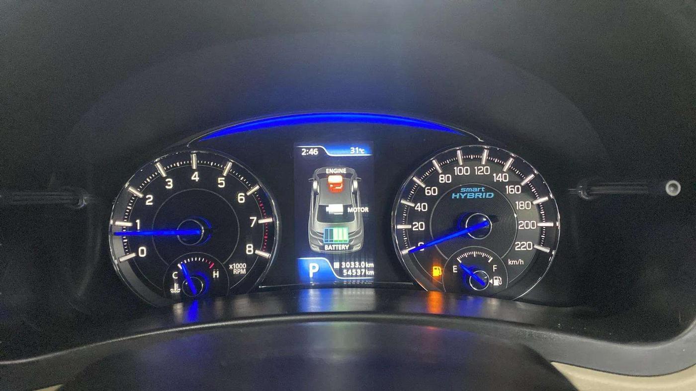 2018 Maruti Ciaz ALPHA  AT 1.5 SHVS PETROL, Petrol, Automatic, 54,710 km, Odometer Image