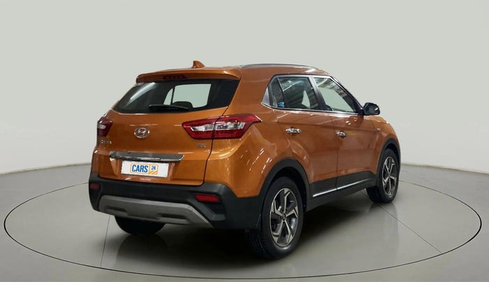 2019 Hyundai Creta SX AT 1.6 PETROL, Petrol, Automatic, 45,506 km, Right Back Diagonal