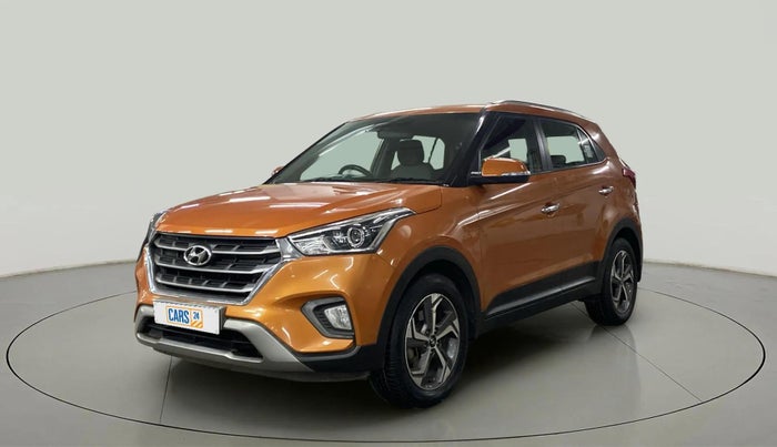 2019 Hyundai Creta SX AT 1.6 PETROL, Petrol, Automatic, 45,506 km, Left Front Diagonal