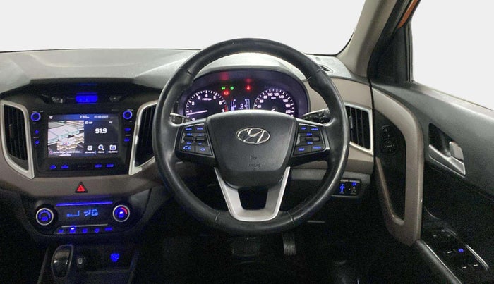 2019 Hyundai Creta SX AT 1.6 PETROL, Petrol, Automatic, 45,506 km, Steering Wheel Close Up