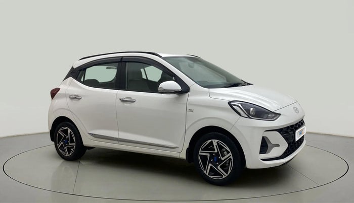 2023 Hyundai GRAND I10 NIOS ASTA AMT 1.2 KAPPA VTVT, Petrol, Automatic, 9,684 km, Right Front Diagonal