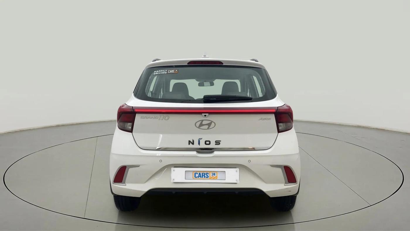 2023 Hyundai GRAND I10 NIOS ASTA AMT 1.2 KAPPA VTVT, Petrol, Automatic, 9,743 km, Back/Rear