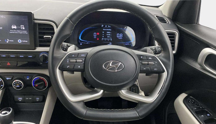 2022 Hyundai VENUE S (O) 1.0 TURBO DCT, Petrol, Automatic, 17,554 km, Steering Wheel Close Up