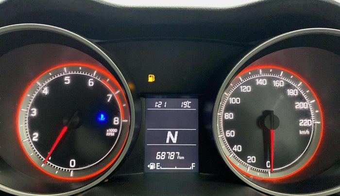 2019 Maruti Swift VXI AMT, Petrol, Automatic, 68,842 km, Odometer Image