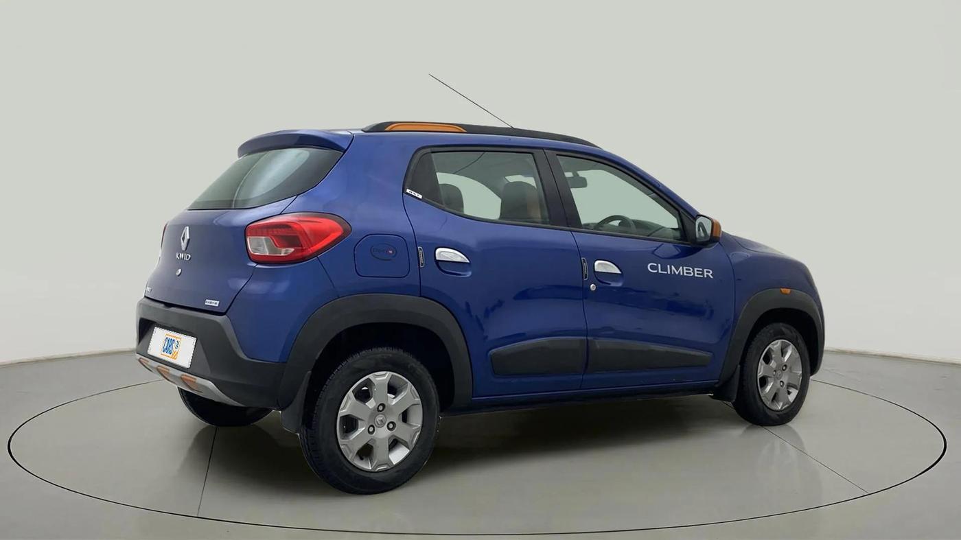 2018 Renault Kwid CLIMBER 1.0 AMT, Petrol, Automatic, 17,483 km, Right Back Diagonal