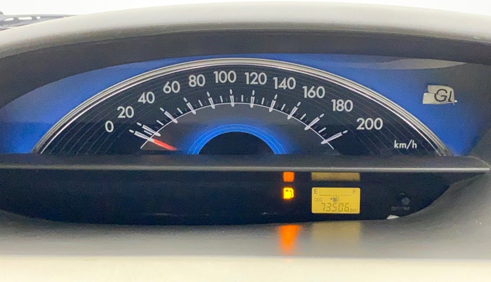 2014 Toyota Etios Liva G, Petrol, Manual, 73,506 km, Odometer Image