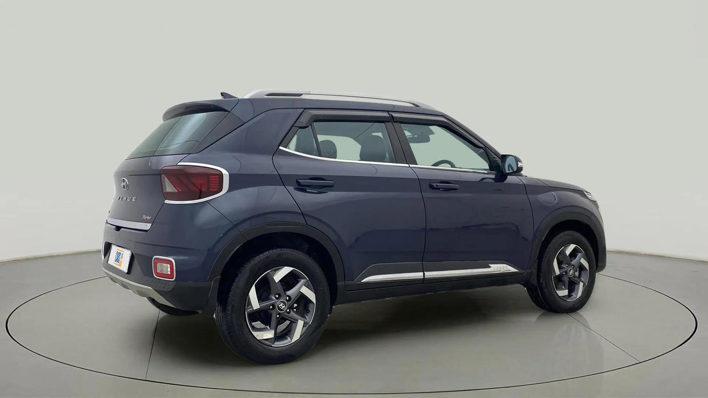 2021 Hyundai VENUE SX 1.0 TURBO, Petrol, Manual, 62,591 km, Right Back Diagonal