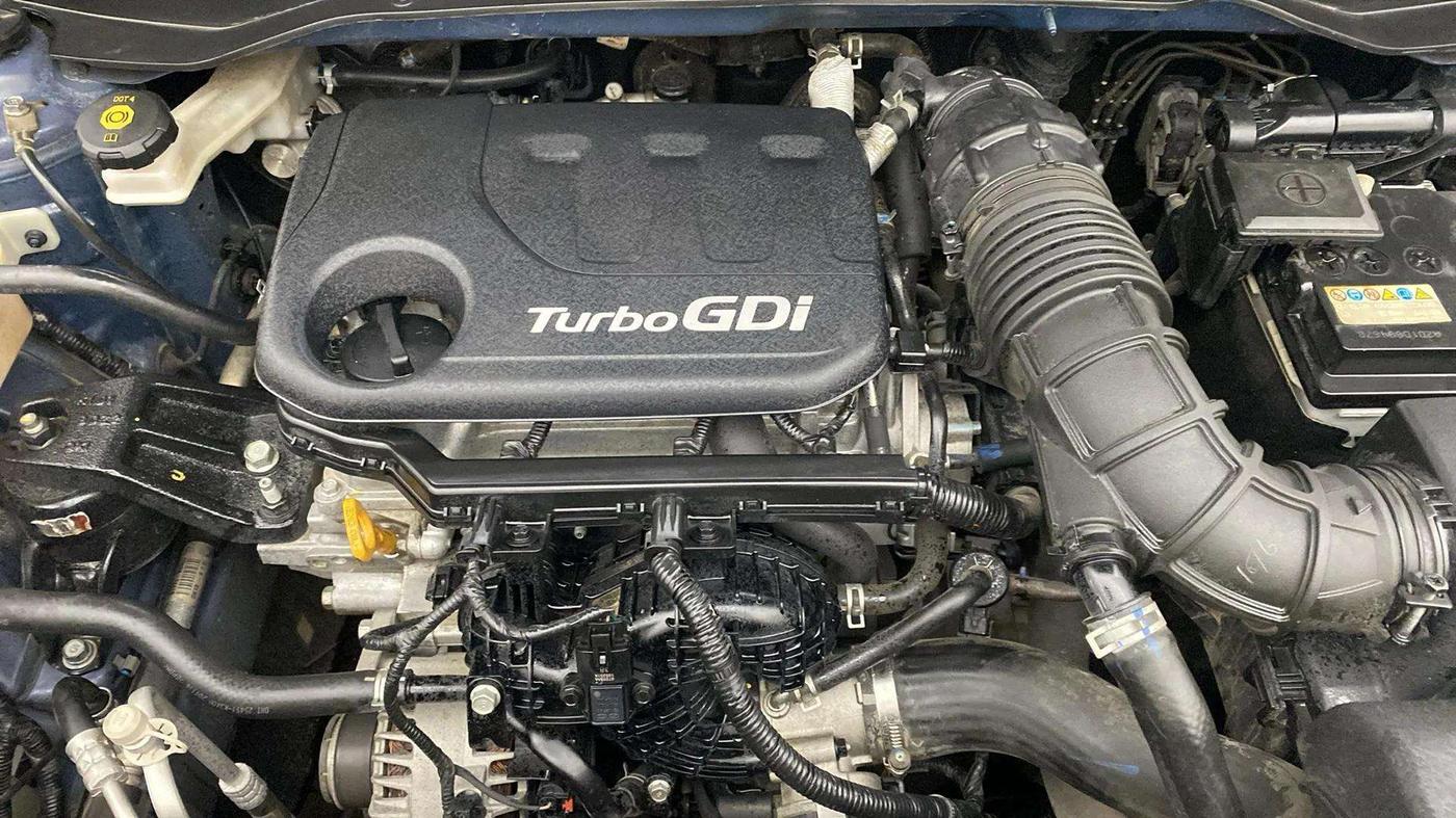 2021 Hyundai VENUE SX 1.0 TURBO, Petrol, Manual, 62,591 km, Engine View