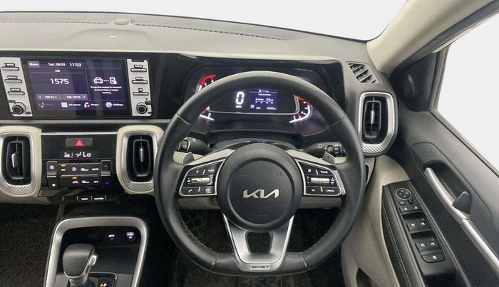 2022 KIA SONET HTX 1.5 AT, Diesel, Automatic, 50,435 km, Steering Wheel Close Up