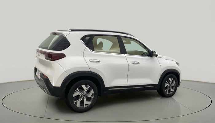 2022 KIA SONET HTX 1.5 AT, Diesel, Automatic, 50,435 km, Right Back Diagonal