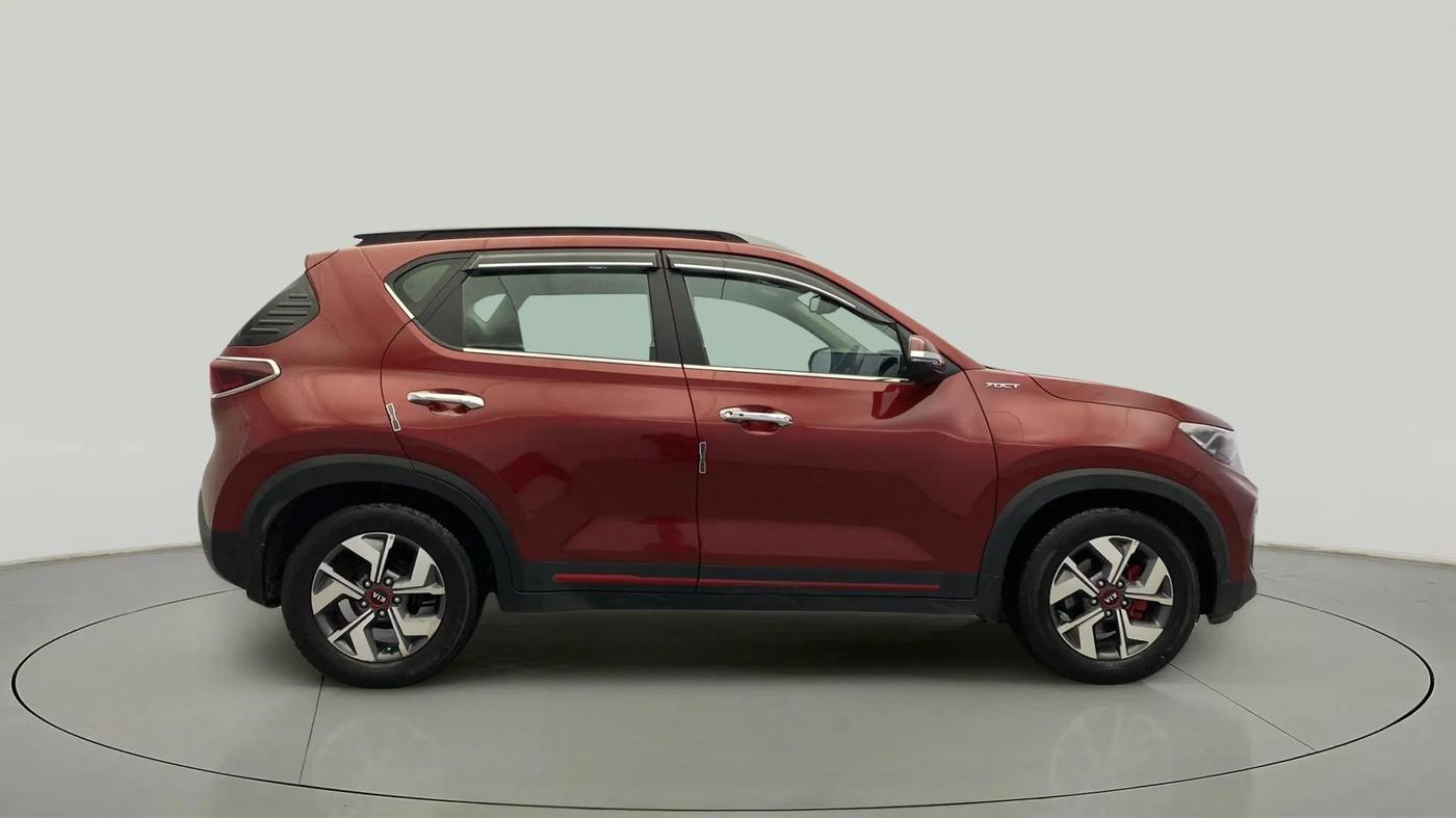2020 KIA SONET GTX PLUS 1.0 DCT, Petrol, Automatic, 85,210 km, Right Side View