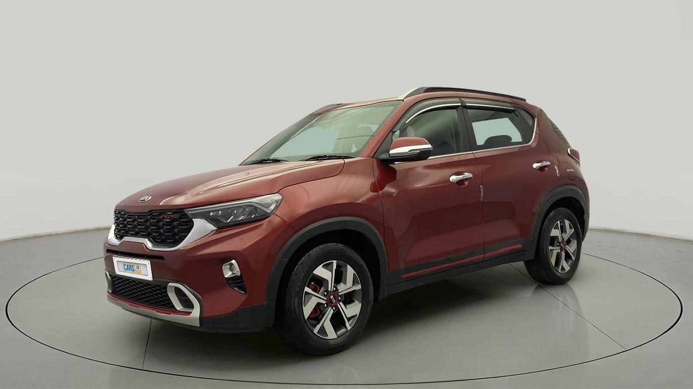 2020 KIA SONET GTX PLUS 1.0 DCT, Petrol, Automatic, 85,210 km, Left Front Diagonal