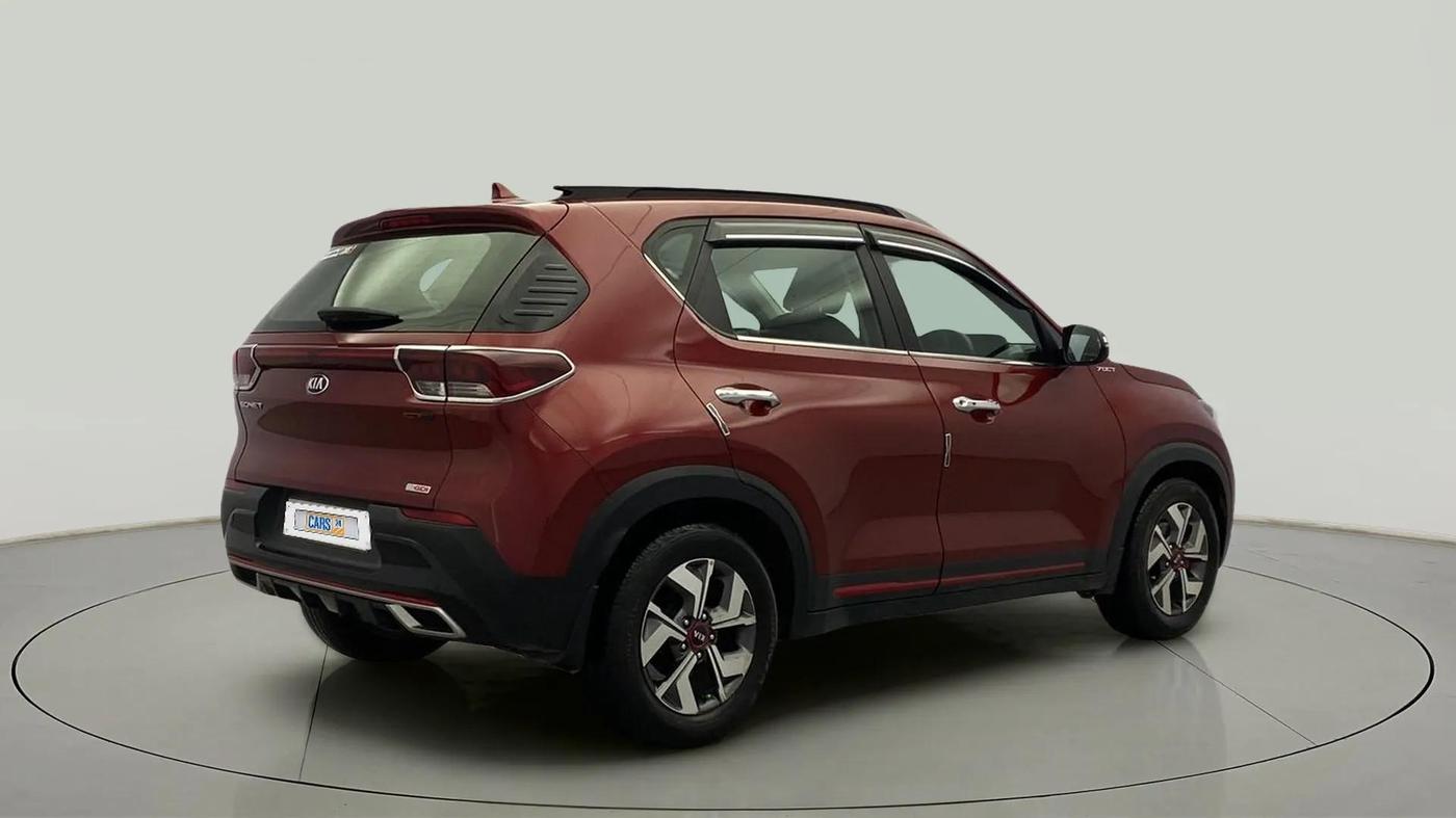 2020 KIA SONET GTX PLUS 1.0 DCT, Petrol, Automatic, 85,210 km, Right Back Diagonal