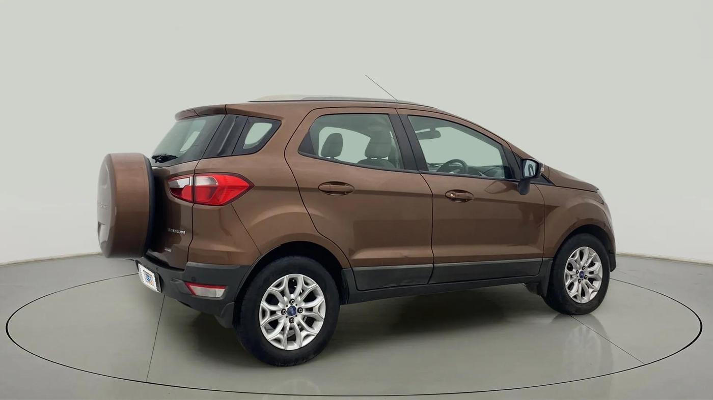 2016 Ford Ecosport TITANIUM 1.5L DIESEL, Diesel, Manual, 92,613 km, Right Back Diagonal