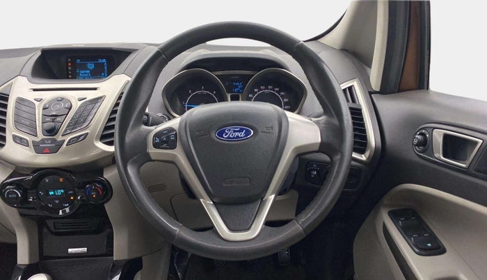 2016 Ford Ecosport TITANIUM 1.5L DIESEL, Diesel, Manual, 92,572 km, Steering Wheel Close Up