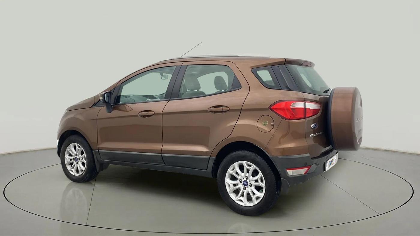 2016 Ford Ecosport TITANIUM 1.5L DIESEL, Diesel, Manual, 92,613 km, Left Back Diagonal