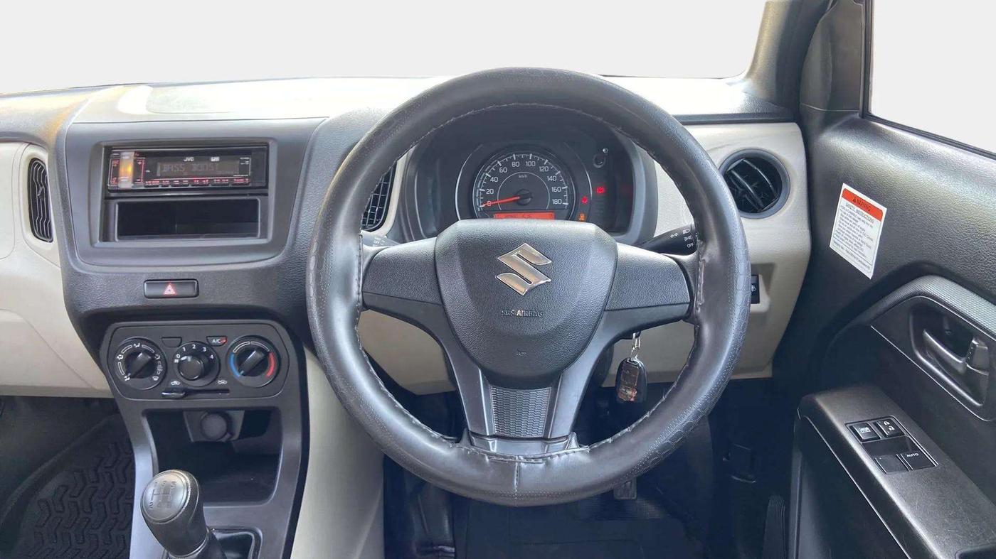 2021 Maruti New Wagon-R LXI CNG 1.0, CNG, Manual, 32,883 km, Steering Wheel Close Up
