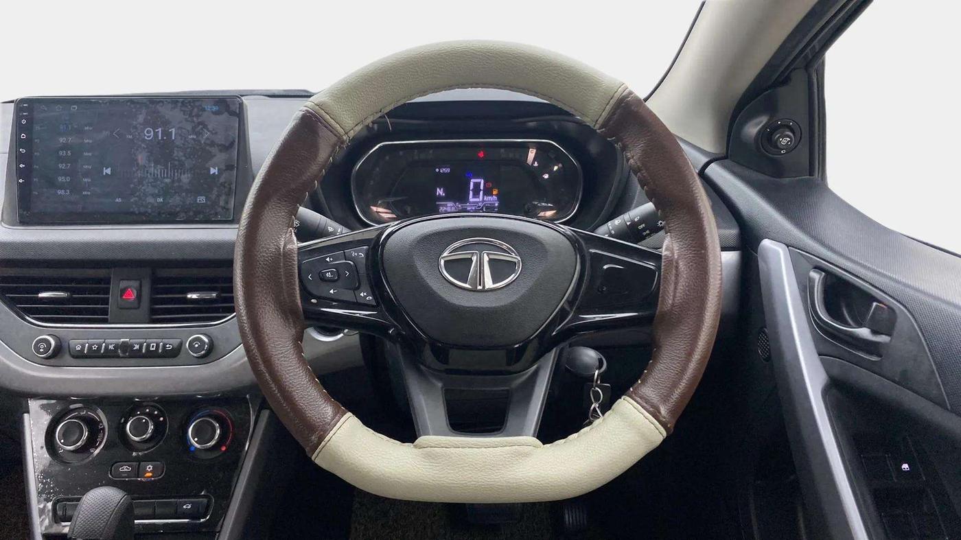 2023 Tata NEXON XMA SUNROOF PETROL, Petrol, Automatic, 22,644 km, Steering Wheel Close Up