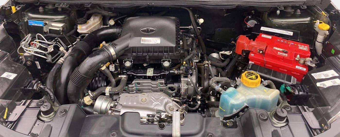 2023 Tata NEXON XMA SUNROOF PETROL, Petrol, Automatic, 22,644 km, Engine View