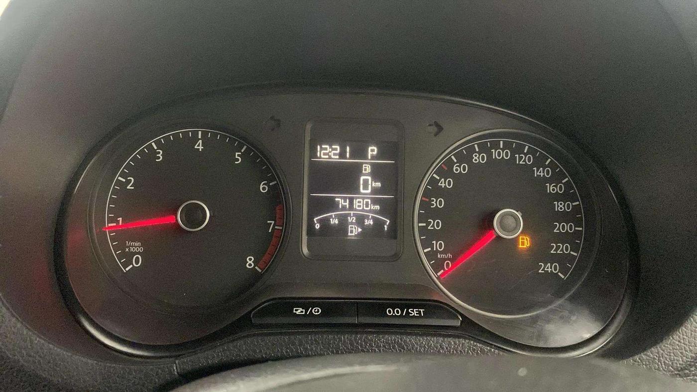 2016 Volkswagen Polo GT TSI AT, Petrol, Automatic, 74,217 km, Odometer Image