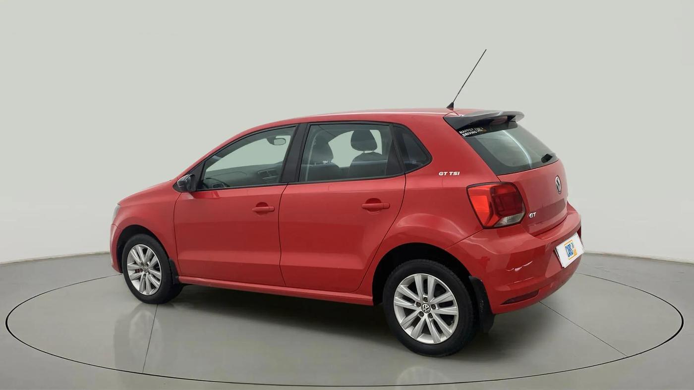 2016 Volkswagen Polo GT TSI AT, Petrol, Automatic, 74,217 km, Left Back Diagonal