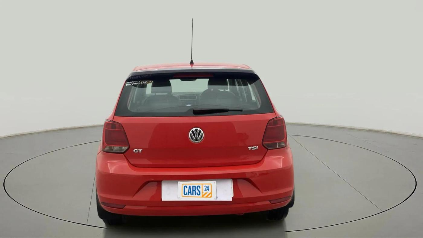 2016 Volkswagen Polo GT TSI AT, Petrol, Automatic, 74,217 km, Back/Rear
