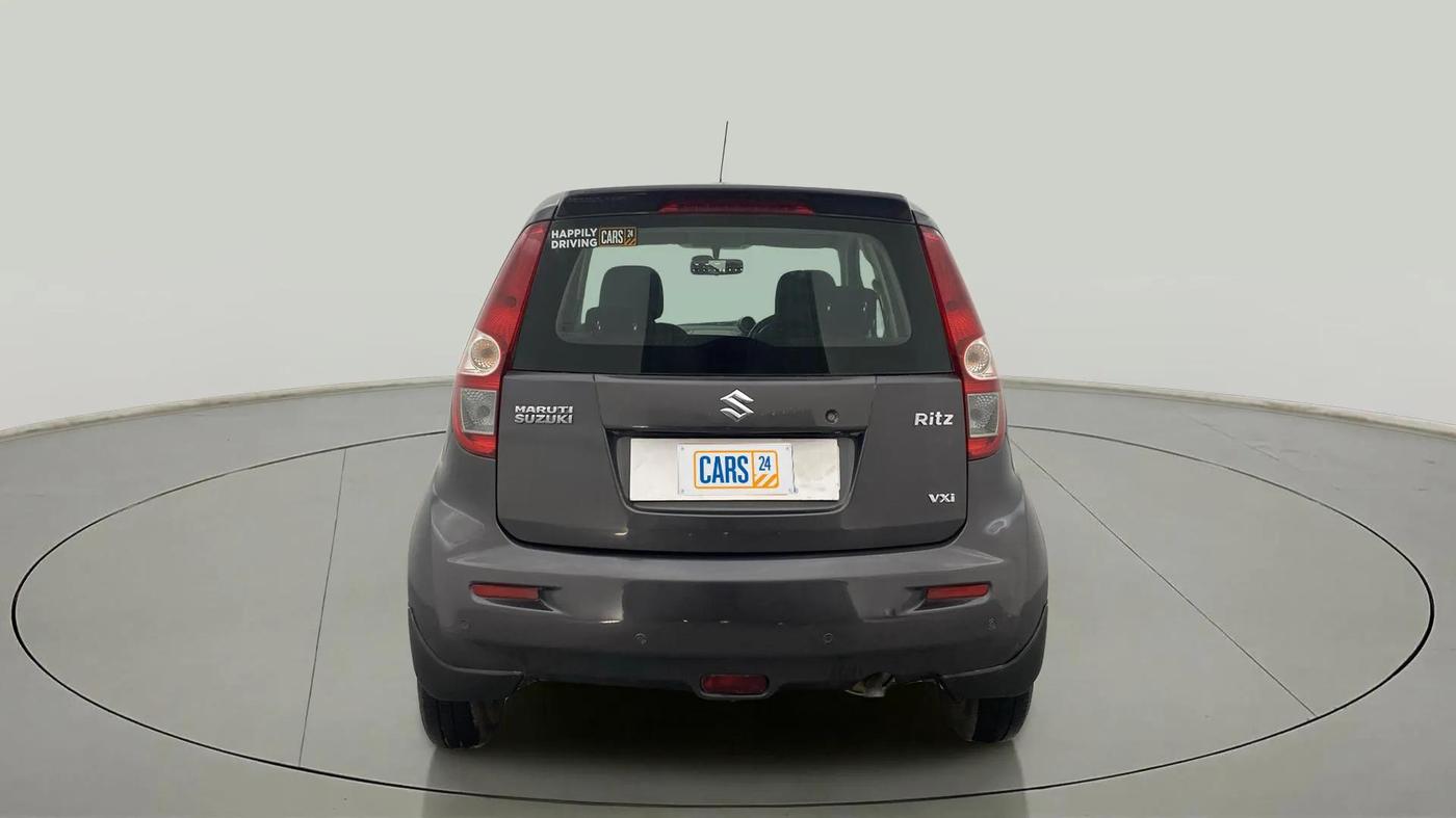 2013 Maruti Ritz VXI, Petrol, Manual, 48,239 km, Back/Rear
